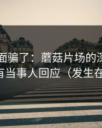 别被表面骗了：蘑菇片场的深夜独白其实有当事人回应（发生在夜市）